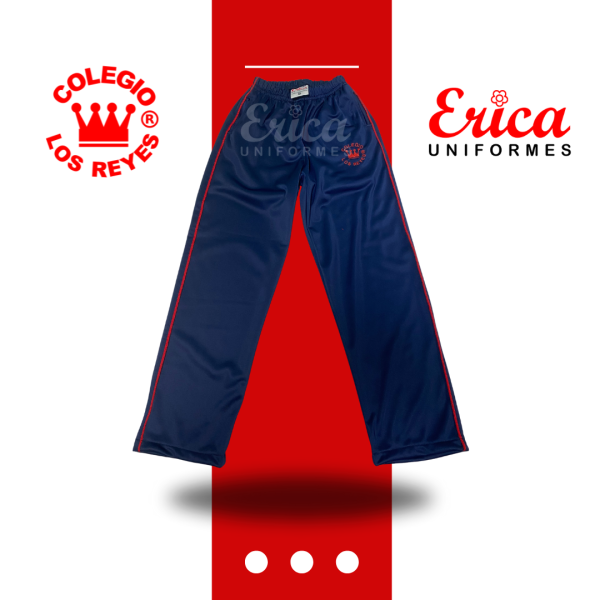 Pantalon Buzo Oficial Colegio Los reyes