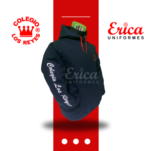 Poleron Poleron Canguro Oficial Colegio Los reyes